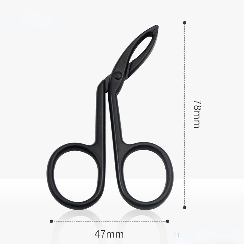 Pince à épiler à sourcils en acier inoxydable Pince à épiler à sourcils coudée Pince à épiler pour épiler les poils du visage Pince à épiler pour le nez Pince à épiler pour les lèvres Pince à épiler à sourcils Pince à épiler à sourcils