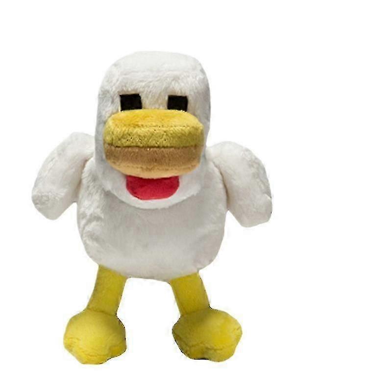 minecraft meine welt plüschpuppe entenpuppe plüschtier kissen kinder jungen geschenke 20cm