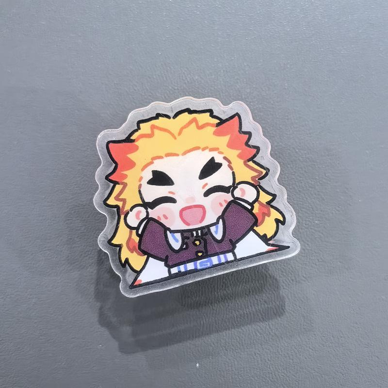 Demon Slayer Tanjiro Acrylic Double-Sided Creative Folder Clip