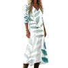 Lässiges lockeres Maxikleid für Damen für den Alltag