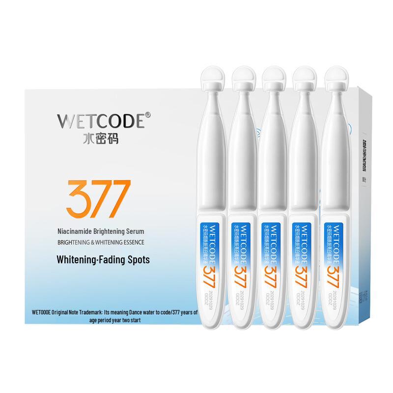 Water Secret 377 Niacinamide Brightening Facial Serum Ampoules