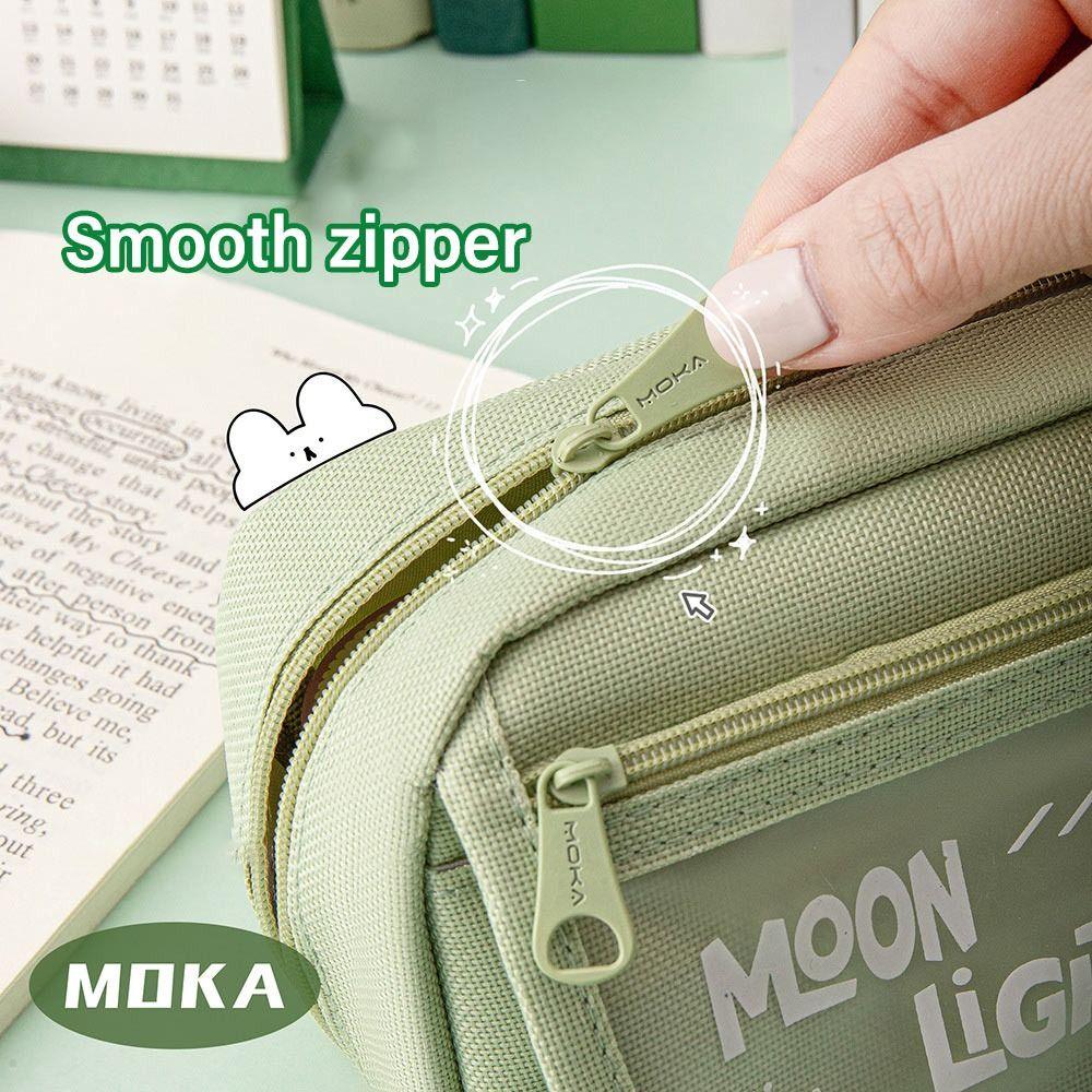 Multilayer Pen Bag Dirt-resistant Stationery Organizer Multifunctional Stationery Bag  Students