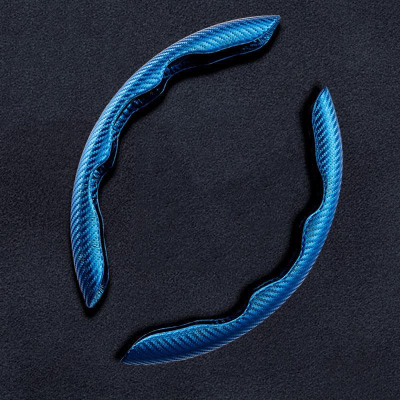 For Ideal Steering Wheel Cover Four Seasons Universal Ultra-thin Carbon Fiber Pattern Decoration Modified Car Card
