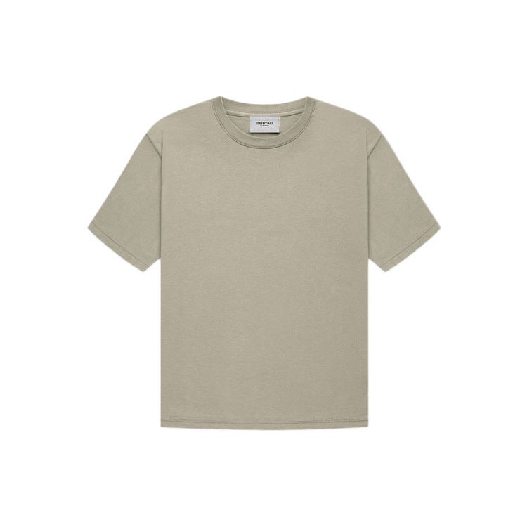 Fear of God Essentials Short Sleeve Tee Unisex Tops Pistachio-Green FOG-FW21-007