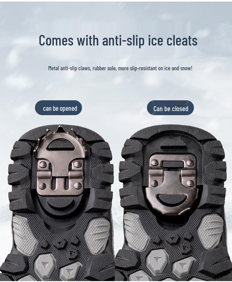 2025 Children's Anti-slip Warm Cotton Snow Boots - Mid-calf, Thickened for Winter