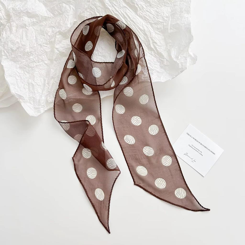 100% nature Silk Scarf Fashion Women Scarves Shawl Hijab Bandana Kerchief Pashmina Neckerchief Foulard Female Echarpe  10*150cm