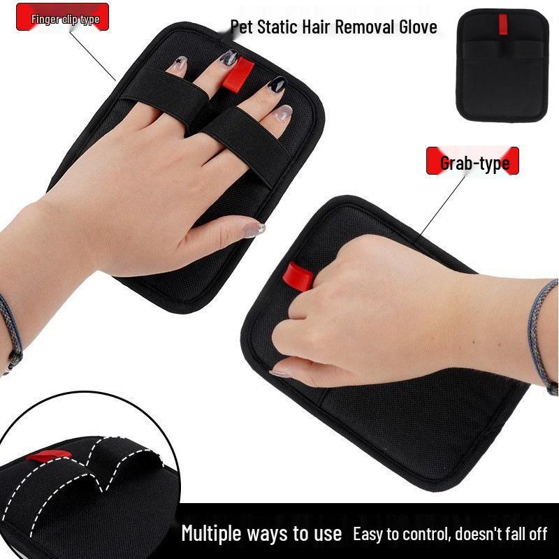 

Two-Way Pet Hair Removal Glove & Brush