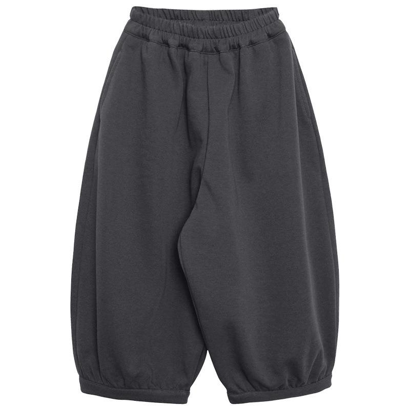 Pantalones Largos Lisos Holgados Estilo Coreano para Niños, Pantalones Casuales