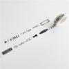 5m Black White Plaid Washi Tape Korean Ins Style Hand Drawn English Letters Decorative Paper Tape for Journaling Scrapbooking