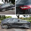 Thickened Transparent Disposable Car Cover - Rainproof & Dustproof Protection Set