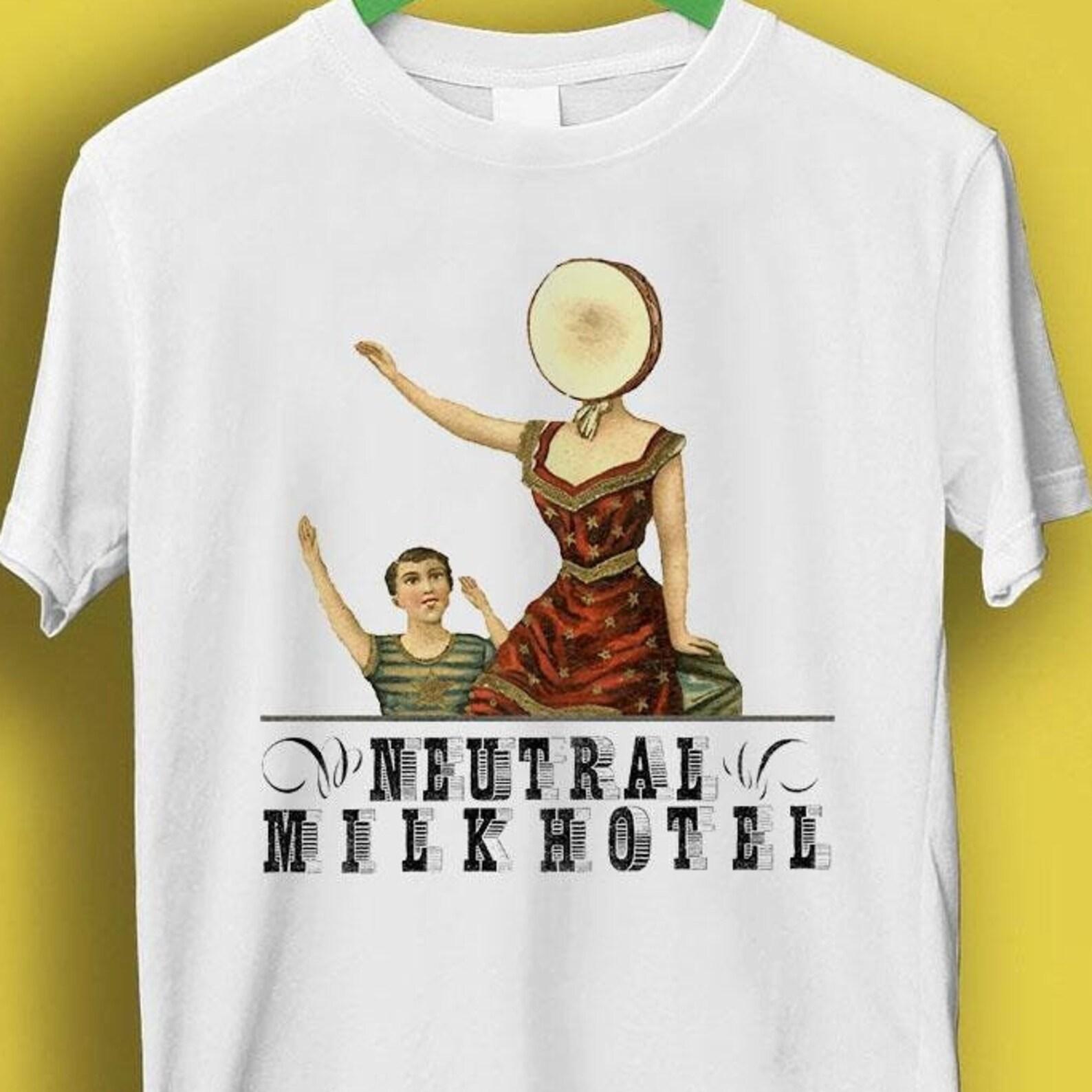 Neutral Milk Hotel Indie Rock Music Best Seller Gift Tee T Shirt P1058 2XL