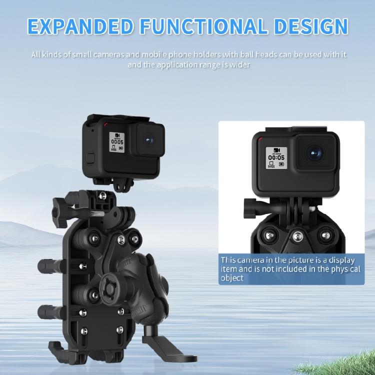 Cycling Phone Holder,Upgraded Motorcycle Phone Mount Bicycles Phone Mount Handlebar Cellphone Clamps