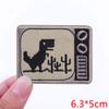 Cute Ghost/Cat Embroidered Patch Cartoon Animal Patch Iron On Patches For Clothing Thermoadhesive Patches For Clothes Jacket DIY