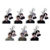 BTS - Acrylic Keychains Featuring Real People and Cartoon Characters, Celebrity Merchandise, and Fan Gifts.