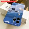 2DFlat Starry Sea Cats Mobile Case All inclusive film hard iPhone case, compatible with iPhone 18 Pro Max 17 16 15 14 13 12 11