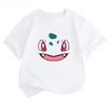 Potdemiel Pikachu Print  Children's T-Shirt, New Summer Style, Casual, Comfortable, and Breathable Children's Top