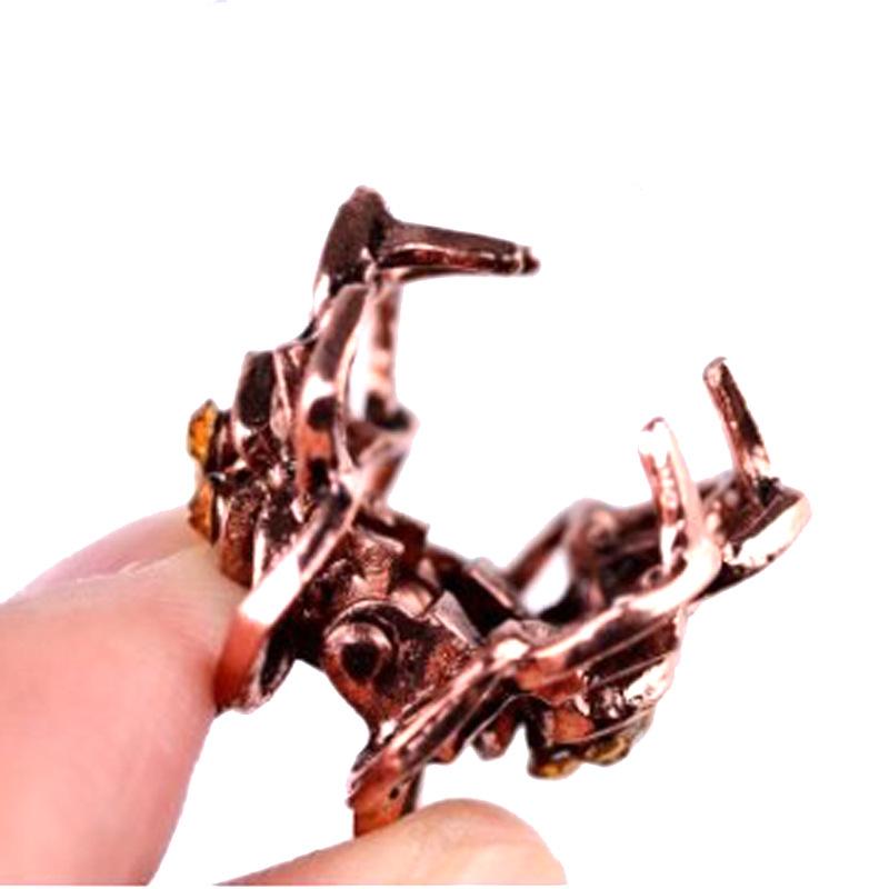 Korean hair accessories for women, diamond-encrusted retro hairpins, bangs clips, cherry twist