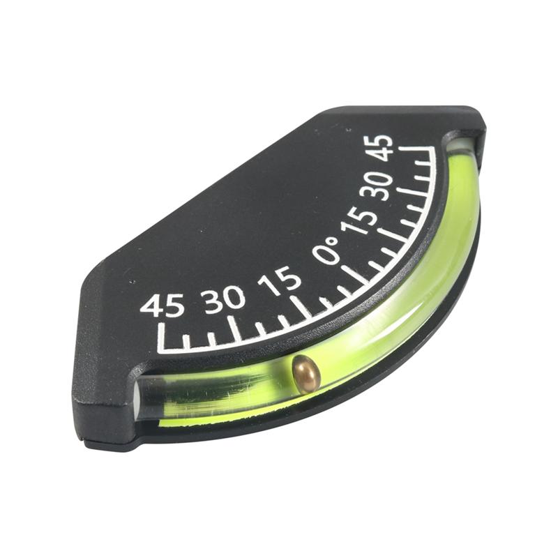 A03Z-Wasserwaage für Wohnmobil, LKW, Fahrzeug, Anhänger-Wasserwaage, Neigungsmesser mit hoher Auflösung, Neigungsmesser-Anzeige 2 Stück