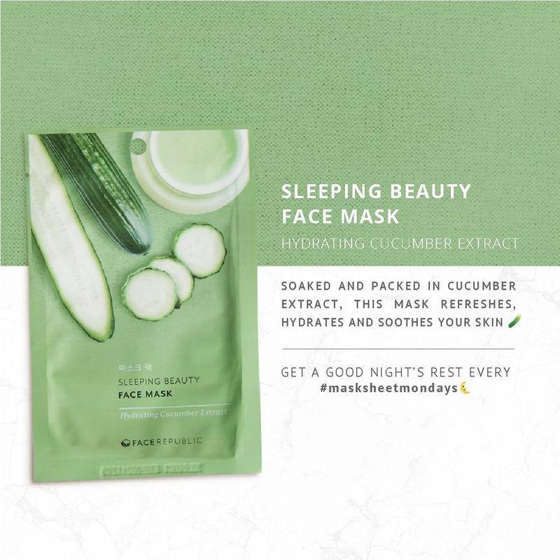 Face Republic - Sleeping Beauty Face Mask - 7 Types