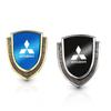 Metal Car Door Trunk Fender Decoration Shield Protective Sticker for Mitsubishi Ralliart Lancer EX Outlander Pajero ASX