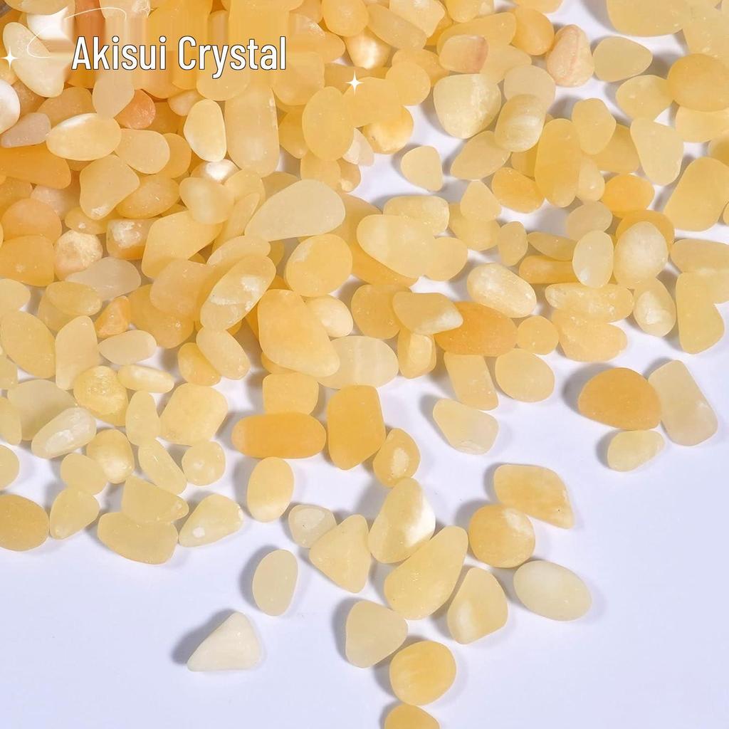 Natural Calcite Crushed Stone Crystal Ornament for Purifying, Demagnetizing, and Decoration in Fish Tanks and Flower Pots for Buddha Offerings.
