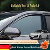 Li Auto L9 Car Window Sun & Rain Guards - Modified Accessories & Visors for Weather Shielding and Decoration