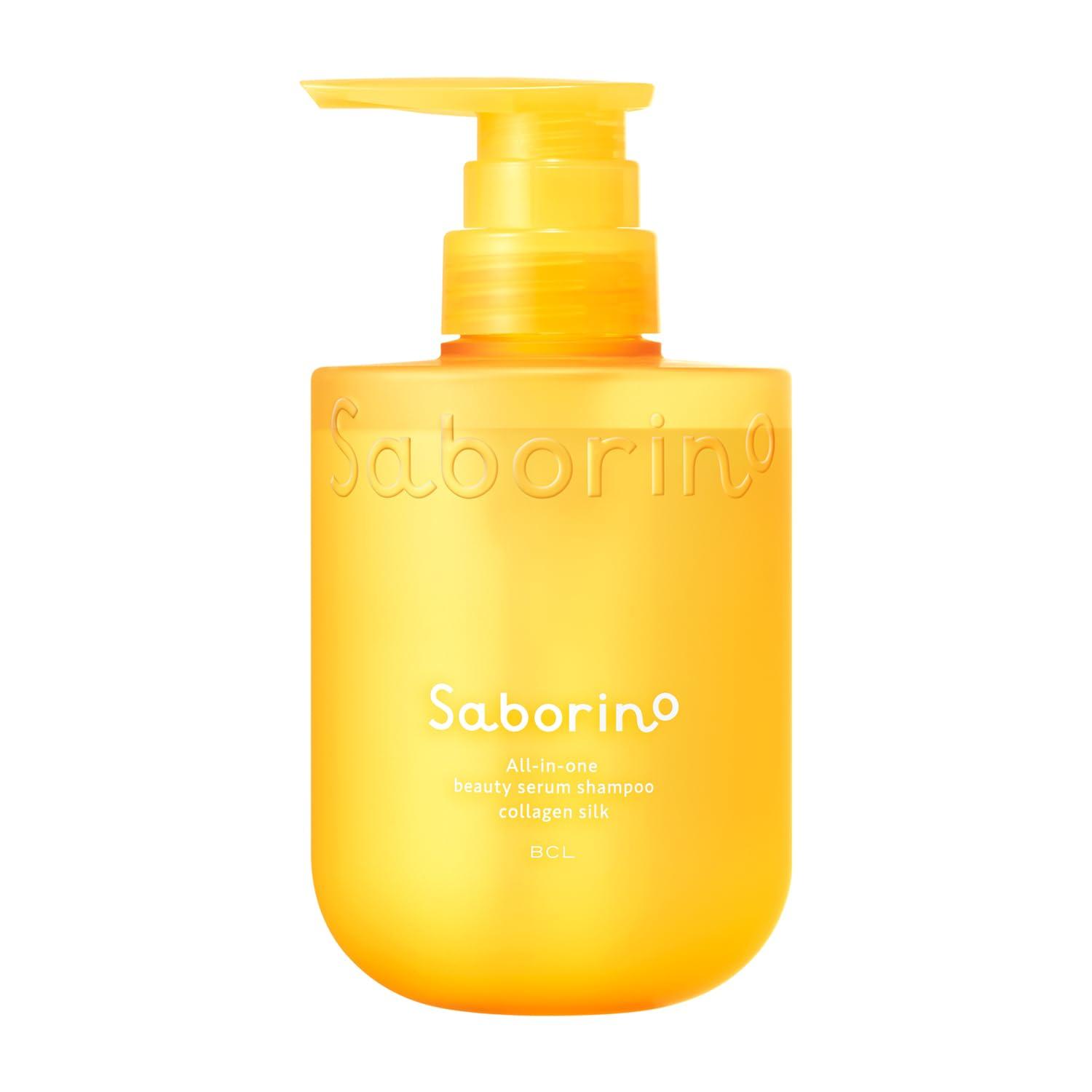 

Saborino Serum Shampoo CS 390mL Treatment for Shiny All-in-One Treatment-in Serum-like Moist, Hair, Time-Saving