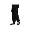 Pantaloni in Twill di Rayon Neri Uomo Pantaloni JN4872