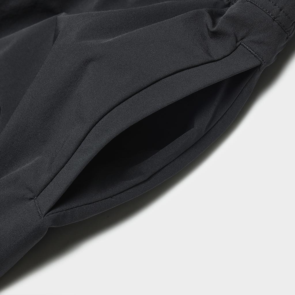 Fila Woven Fashion Simple Loose Cuffed Casual Pants Men Bottoms Black F11M339808F-BK
