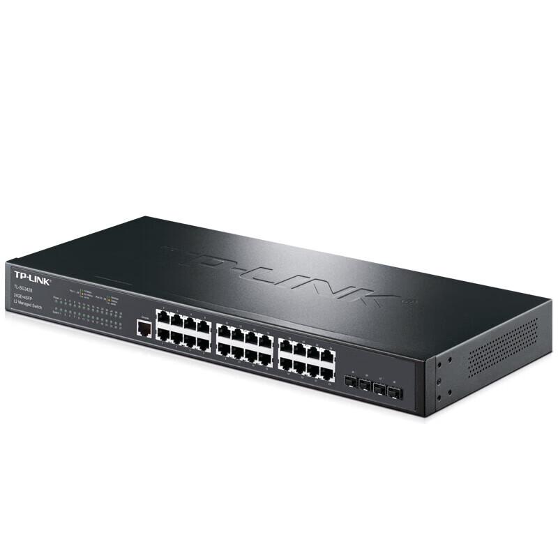 TP-Link TL-SG3428 Enterprise 24-Port Gigabit Layer 2 Managed Switch