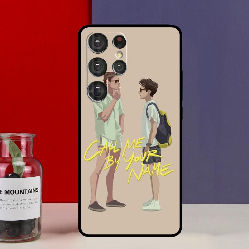 Call Me by Your Name Hoesje Voor Samsung Galaxy S25 Ultra S9 S10 S20 S21 S22 Plus S23 Ultra S24 FE Telefoonhoesje