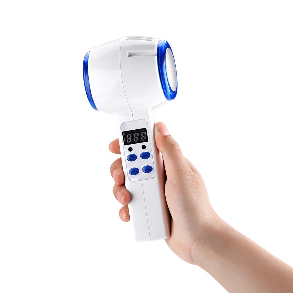 Hot Cold Hammer Cryotherapy Blue Photon Treatment Skin Beauty Massager