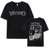 Rapper Raf Camora Tour 2026 Merch T Shirt Men's Hip Hop Oversized Cotton T-shirts Retro Style Gothic Fashion T-shirt Streetwear