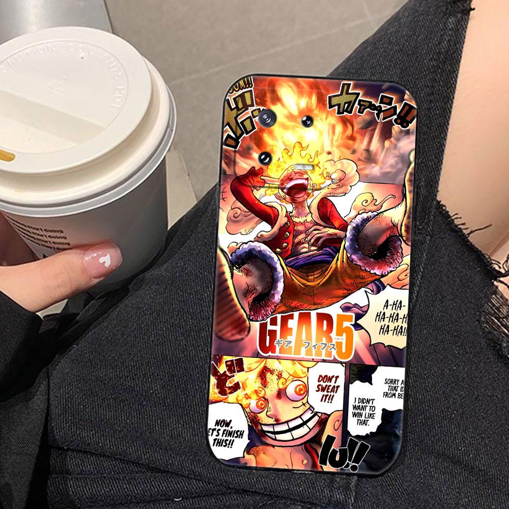 One Piece Gear 5 Luffy Cover Phone Case For Xiaomi 15 15T 14 14T 13 12T 11 11T POCO F8 F7 F6 F5 X7 X5 M6 M7 PRO Ultra DIY Case