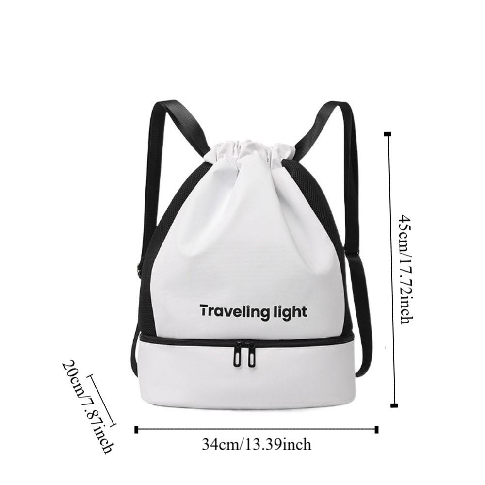 Dry Wet Separation Swimming Yoga Bag Waterproof Sport Basketball Bag Climbing Backpack Hiking