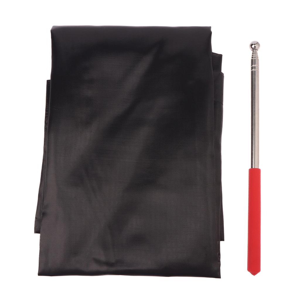 Belly Dance Props Flag Church Performance Accessories 190*140Cm Gradual Colors Belly Dance Props Semicircle Flags With Sticks