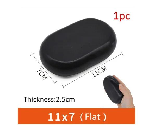 7x11cm 9x7cm 8x8cm Hot Stone Massage lava Stones Natural Energy Massage Spa Stones Set Rock Basalt Wholesale Body Health Care