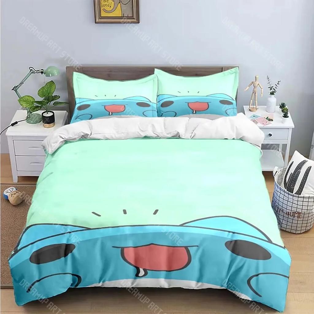 3D Print B-Bugcat Capoo Pattern Bedding Sets Bed Supplies Set Duvet Cover Comforter Set Bedding Set Luxury Birthday Gift