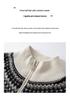 Cashmere Retro Half-Zip Knit Sweater - Autumn/Winter Collection