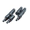 MC4 Solar Connector T-Type IP68 3-Way Waterproof Photovoltaic Connector