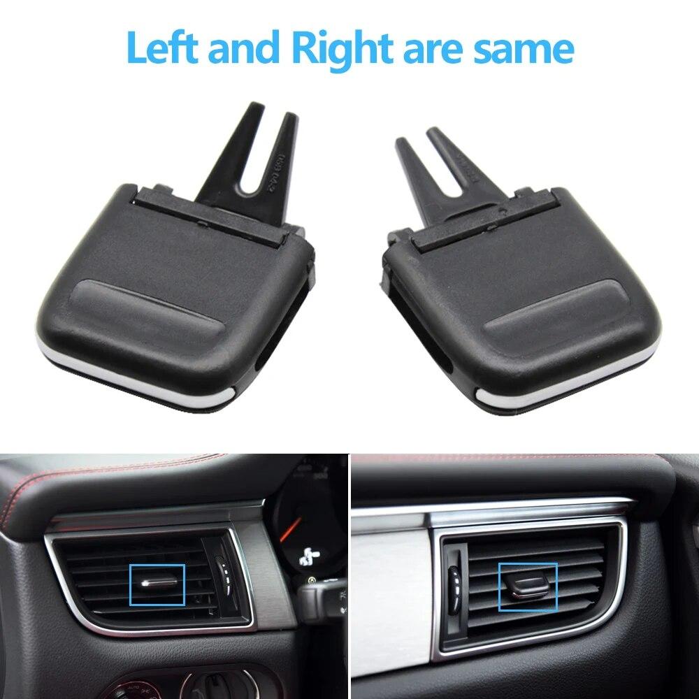 Bil Front Bak Air Conditioning AC Vent Grille Clip Slider Reparasjonssett For Porsche Macan 2014-2017