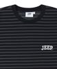 JEEP Jeep Striped Short Sleeve T-Shirt (Jr5Tsu122Dg)