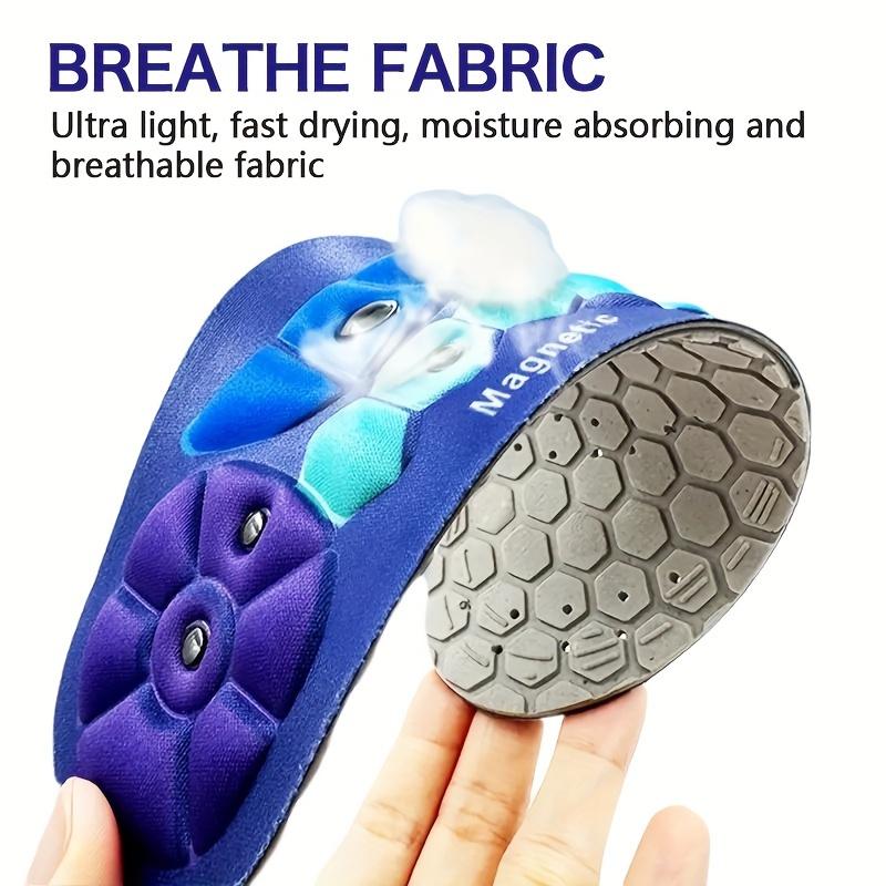 AcupointPressure Massage Insole, Comfortable Support Foot Massage, Flat Foot Insoles, Sweat Absorbing, Breathable, Meridian Unobstructed Insoles