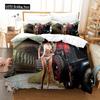 3D Print River Stream Bikini Beauty Bedding Set for Women ,boys Men Super Comfortable Microfiber Fabric Duvet Cover+Pillow Cases