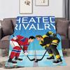Vintage TV series h-heated rivalry Shane Ilya Flannel soft warm plush blanket sofa living room pet hogar bed home Car portable