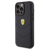 Ferrari Fehcp15Xrduk Iphone 15 Pro Max 6.7 Czarny/Black Hardcase Quilted Metal Logo