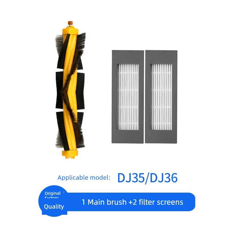 Suitable for Ecovacs Sweeping Robot Accessories Dj35 Dj36 Side Brush Main Brush Filter Cloth Bracket Cleaning Solution