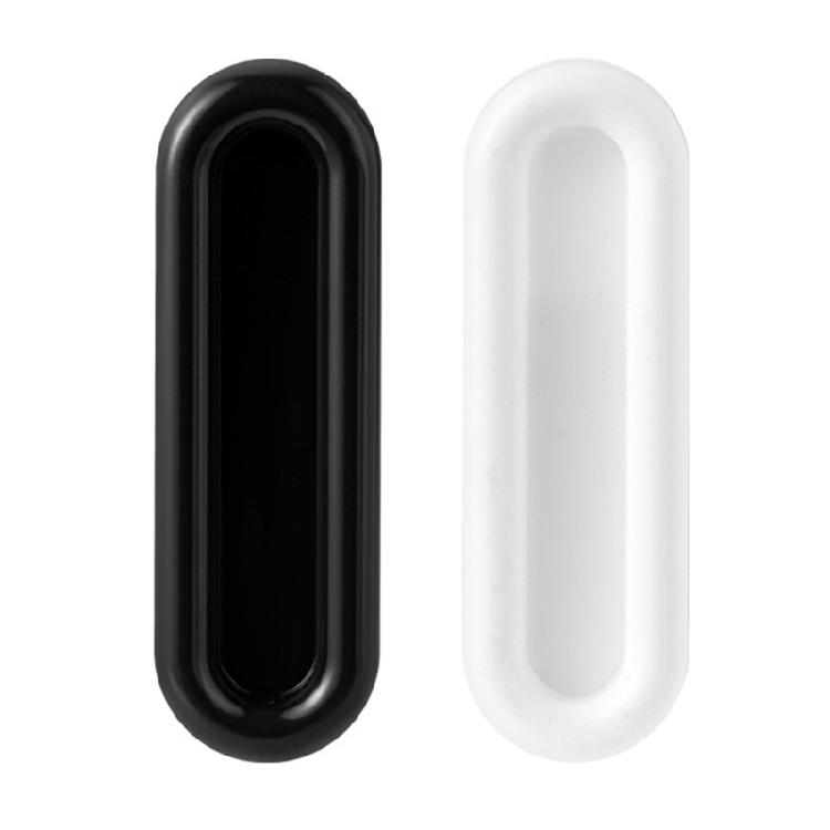 Window Pull Handle For Glass Door Cabinets Heavy Type Adhesive Mount Comfortable Ergonomic Shape Safe Rounded Edges