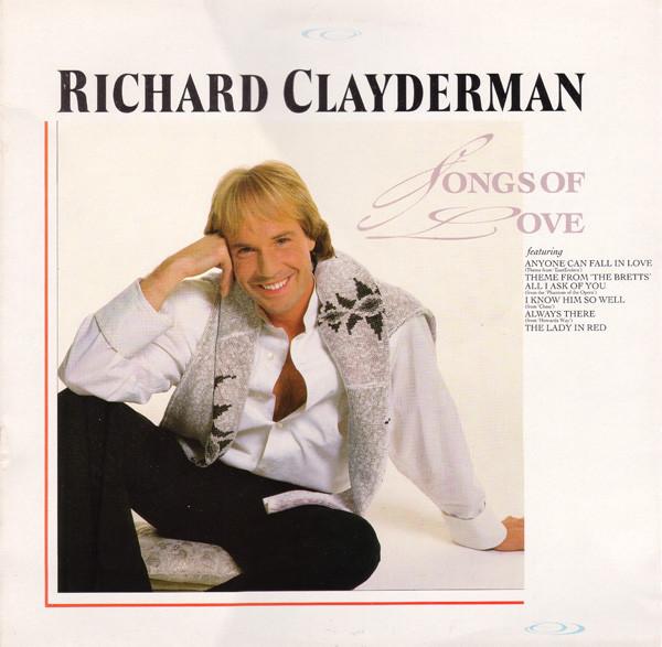 

LP Record RICHARD CLAYDERMAN Songs Of Love PACLZ4110 DECCA 1987 UK Pop Used