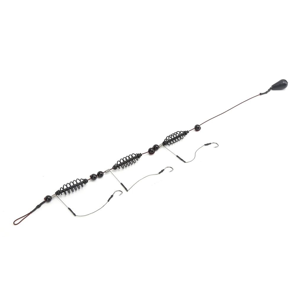 3PcsSet Artificial Lure Fish Hooks Cage Trap Basket Set and Fishing Feeder Fishing Tackle35g